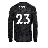 Arsenal Albert Sambi Lokonga #23 Fotballklær Bortedrakt 2022-23 Langermet